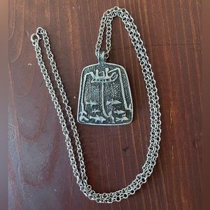 MCM Vintage Necklace w/ Pendant Sweden Viking Nordic